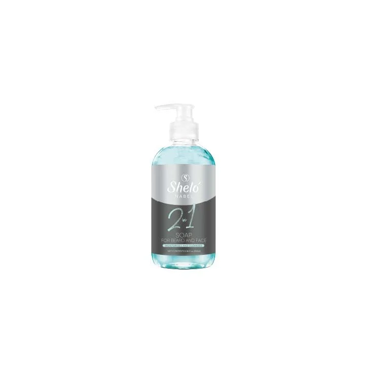 2 in 1 Soap for Beard and Face 8.46 fl oz(250ml)