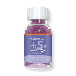 +S Melatonin 5.29oz (150g) Natural grape flavor.