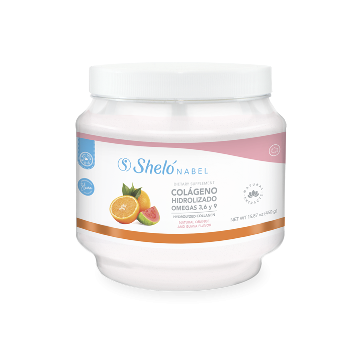 Colágeno Hidrolizado Omegas 3, 6 y 9 15.87oz (450g)
