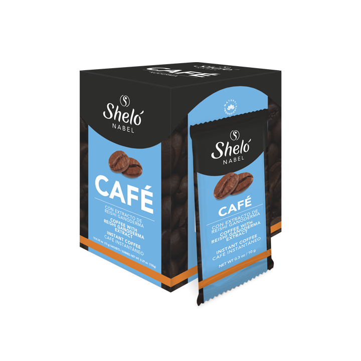 Café con Extracto de Reishi Ganoderma 15 Sachets of 0.35 oz each. Net Wt. 5.29 oz